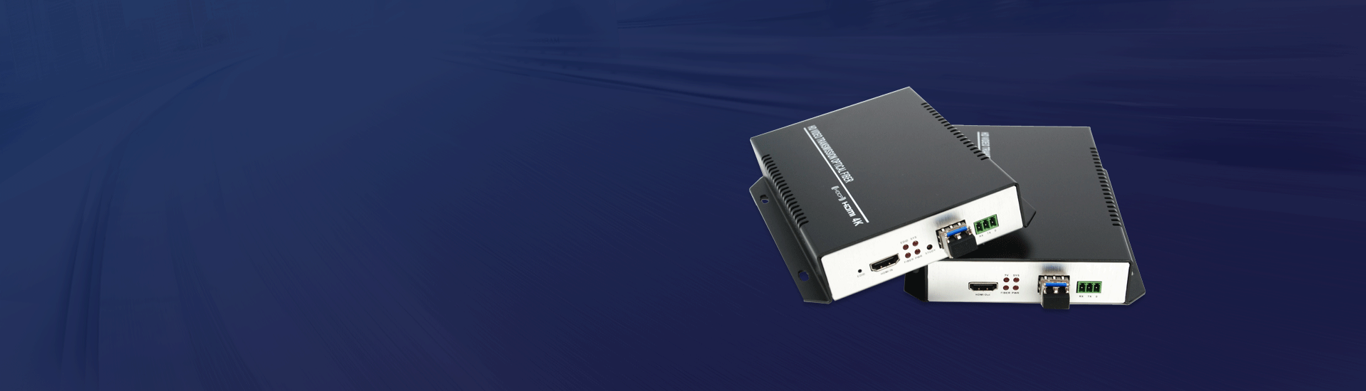Extensor de fibra óptica 4K @ 30 HDMI