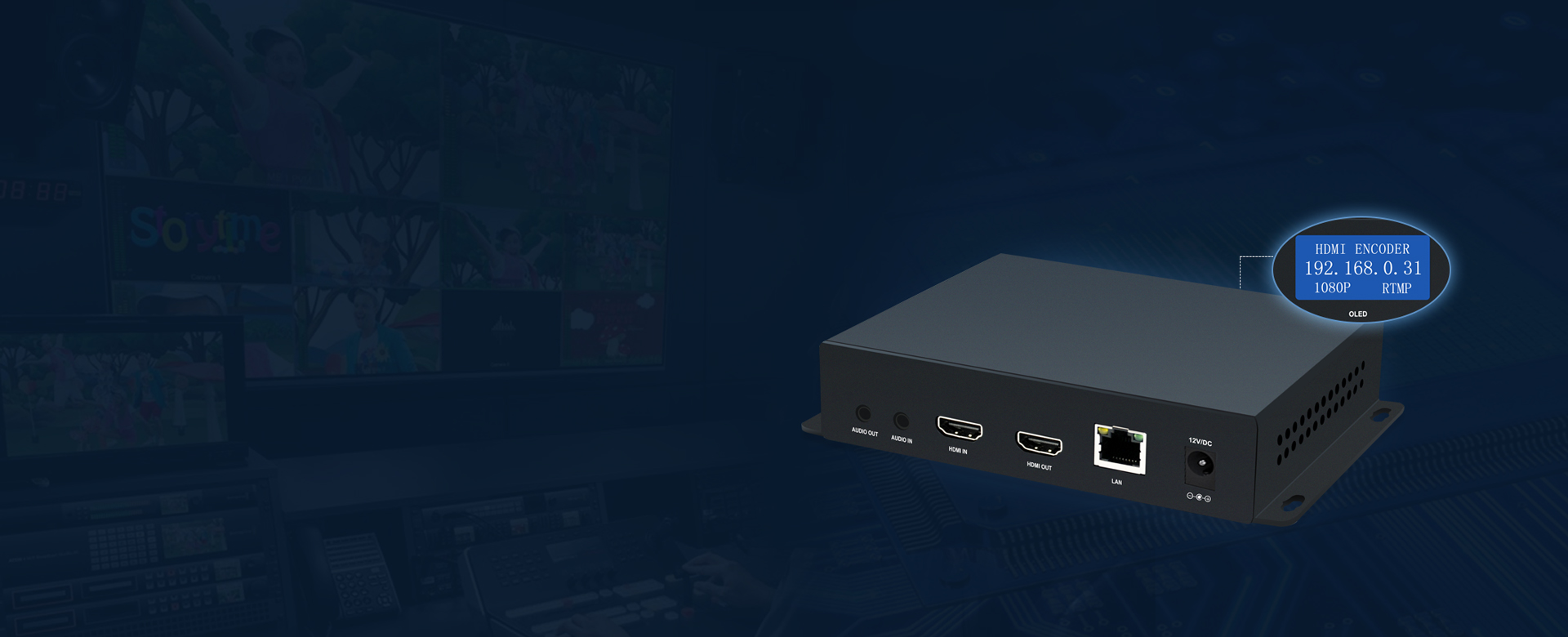 Profesional HEVC HDMI Streaming Video Codificador