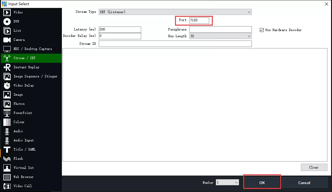 H.265 Streaming Encoder H.265 Streaming Encoder